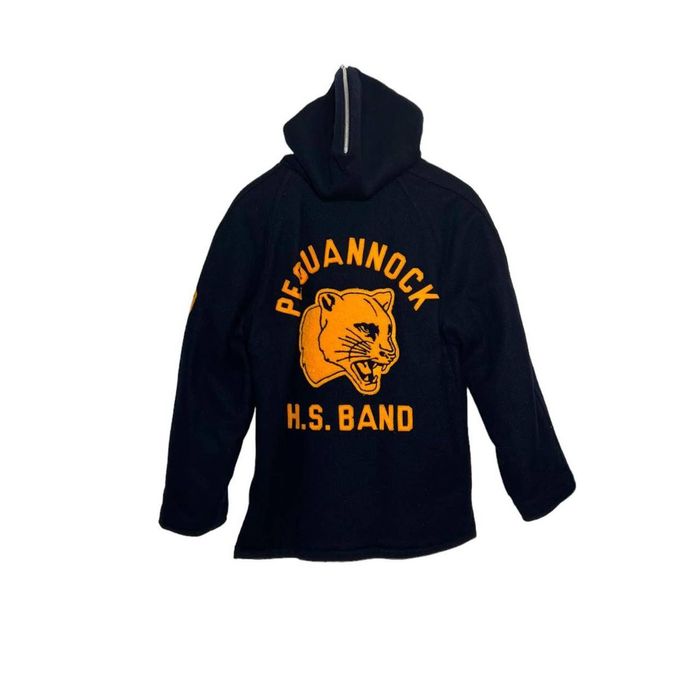 Vintage Vintage 1989 Wool Letterman Sailor Collar Jacket Grailed