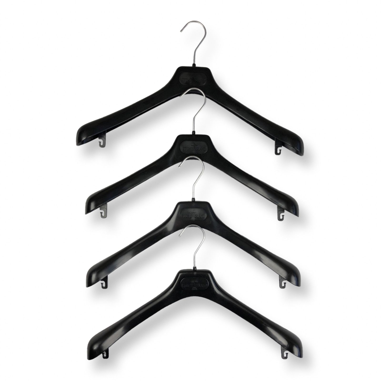 Stone Island Stone Island Logo Plastic Hangers Size ONE SIZE - 1 Thumbnail