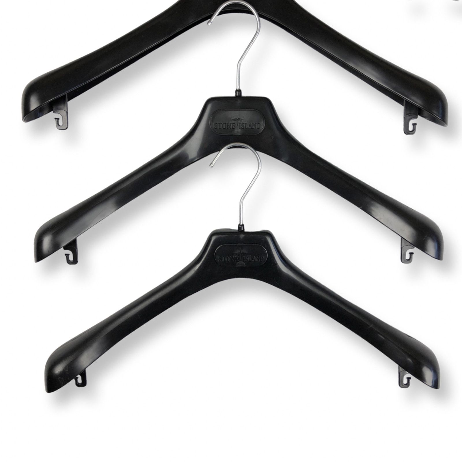 Stone Island Stone Island Logo Plastic Hangers Size ONE SIZE - 2 Thumbnail