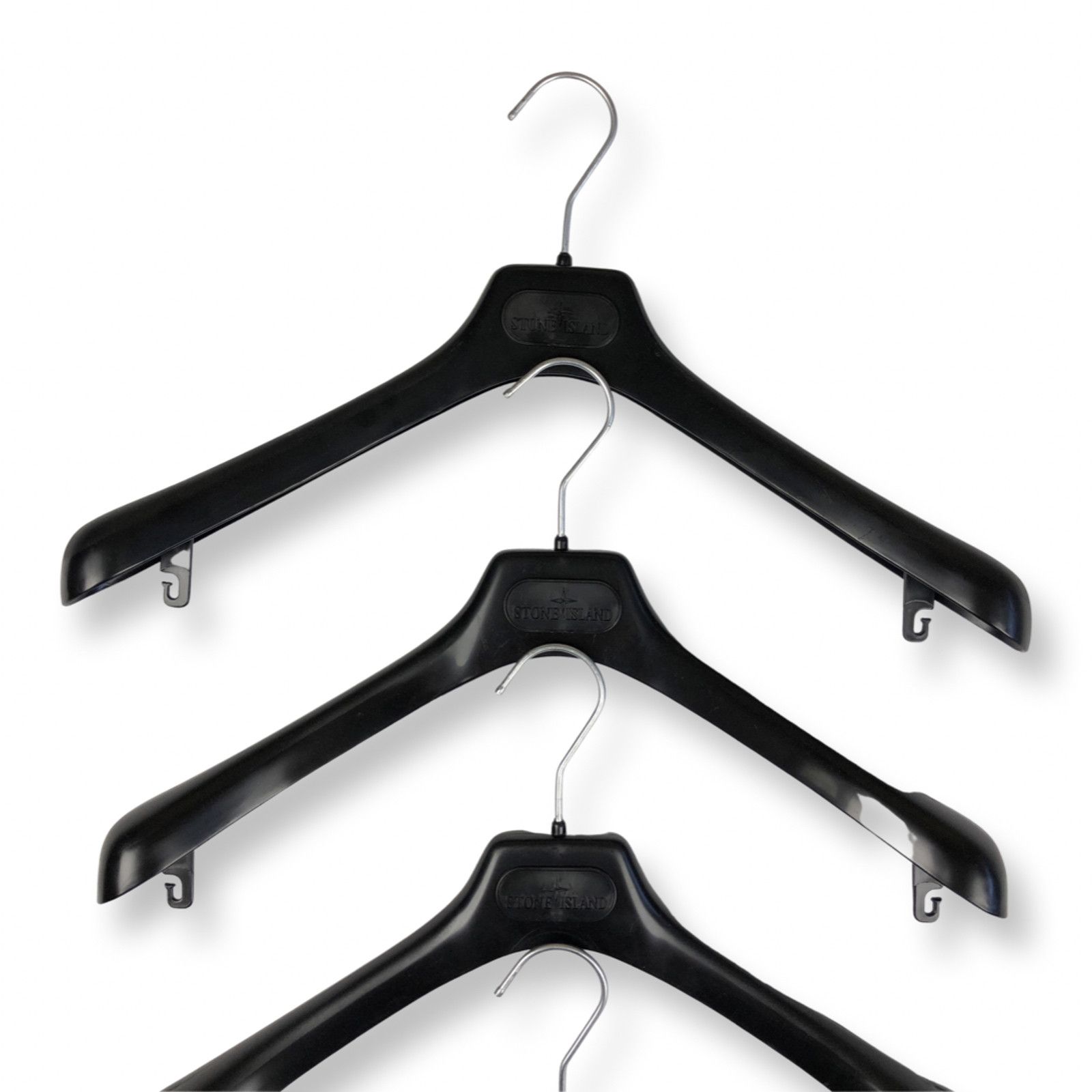 Stone Island Stone Island Logo Plastic Hangers Size ONE SIZE - 3 Thumbnail