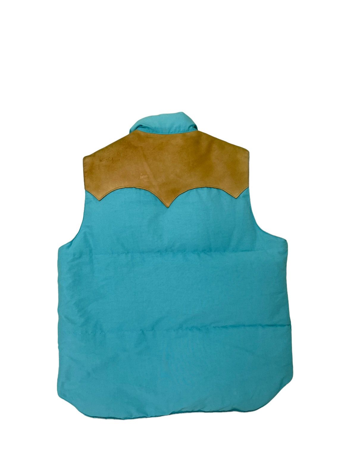 Sugar Cane Down Vest Jacket Sugar Cane Leather Part Westerner 4🟩4 Size US M / EU 48-50 / 2 - 9 Thumbnail