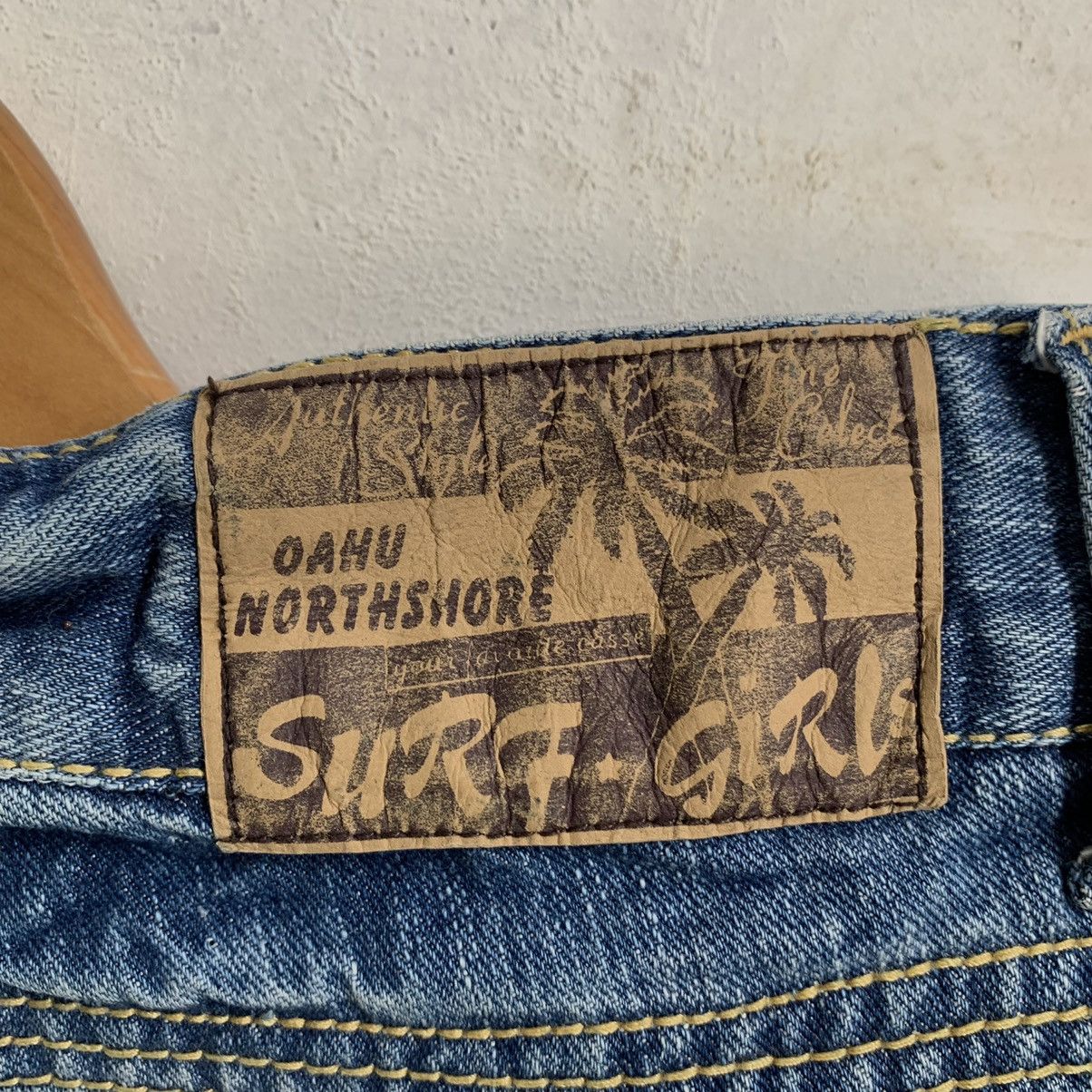 Hysteric Glamour Surf Style Girls Flare Inspired HG Distressed Denim Jeans Size US 32 / EU 48 - 8 Thumbnail