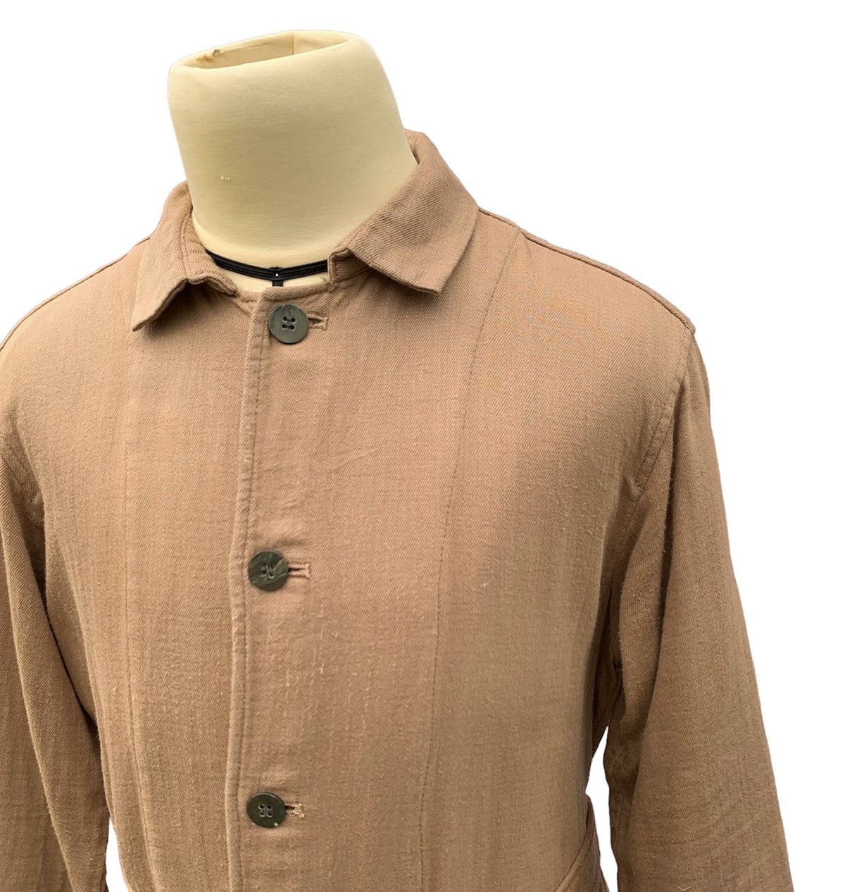 Issey Miyake ISSEY MIYAKE PLANTATION TRENCH COAT JACKET Size US M / EU 48-50 / 2 - 6 Thumbnail