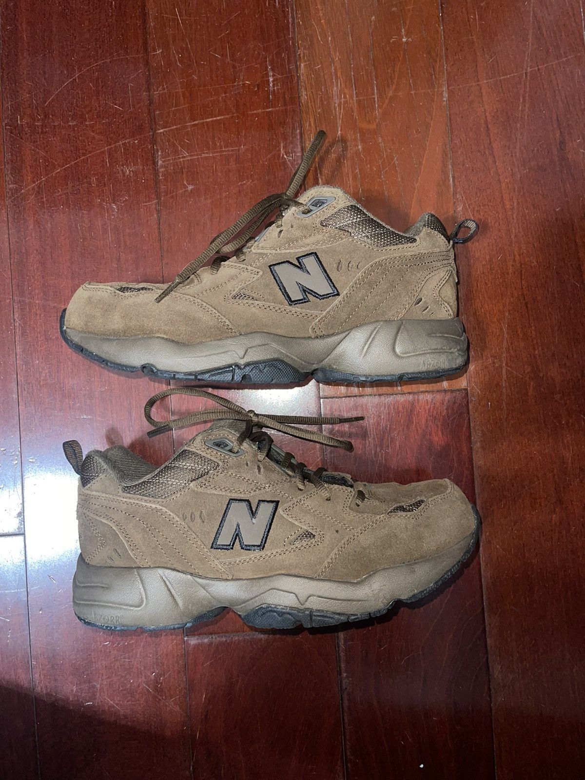 Brown New Balance Trainers