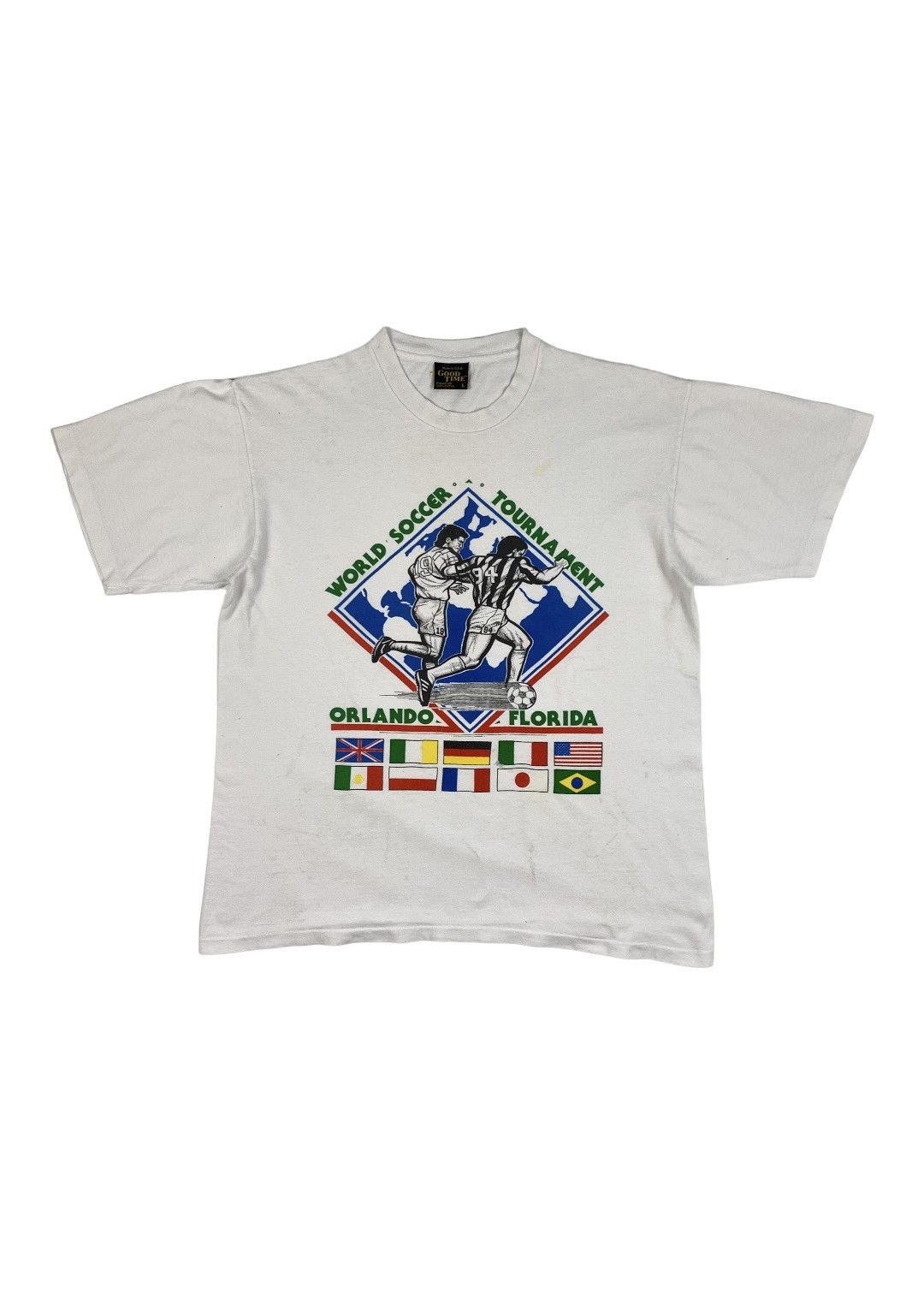 Vintage USA World Soccer Tournament Shirt