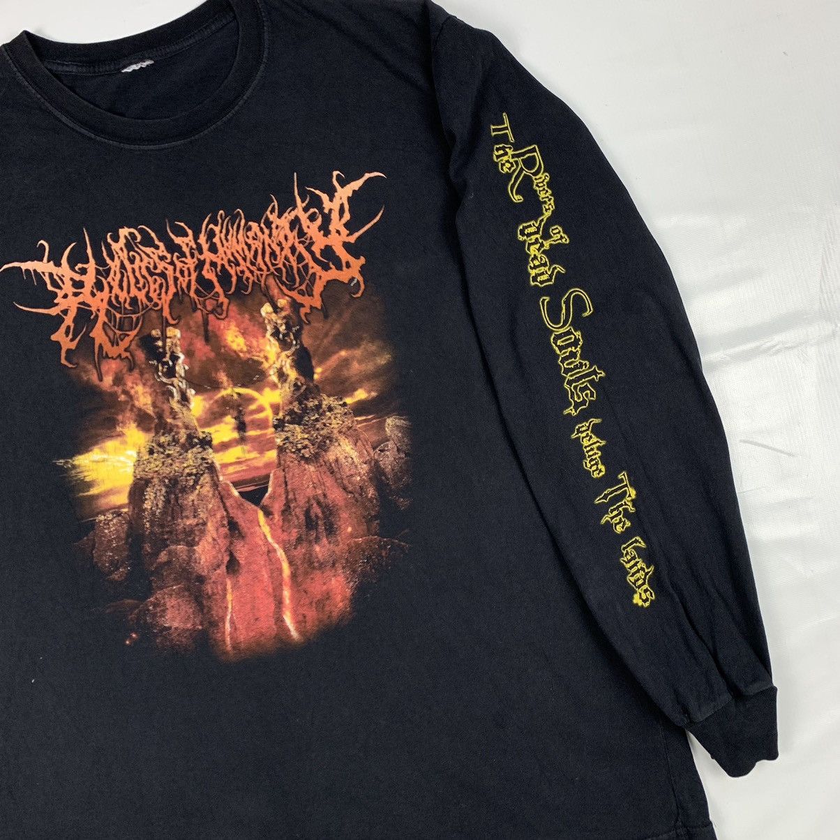 Band Tees Vintage The Rivers Of Dead Souls Metal Band Shirt Size US XL / EU 56 / 4 - 8 Thumbnail