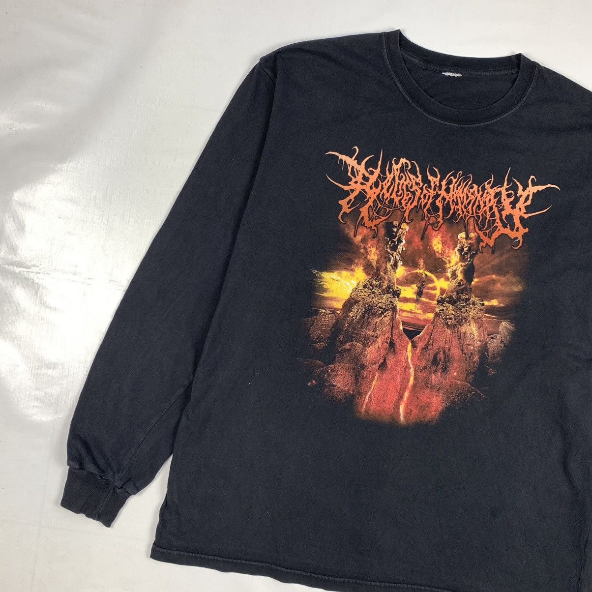 Band Tees Vintage The Rivers Of Dead Souls Metal Band Shirt Size US XL / EU 56 / 4 - 4 Thumbnail