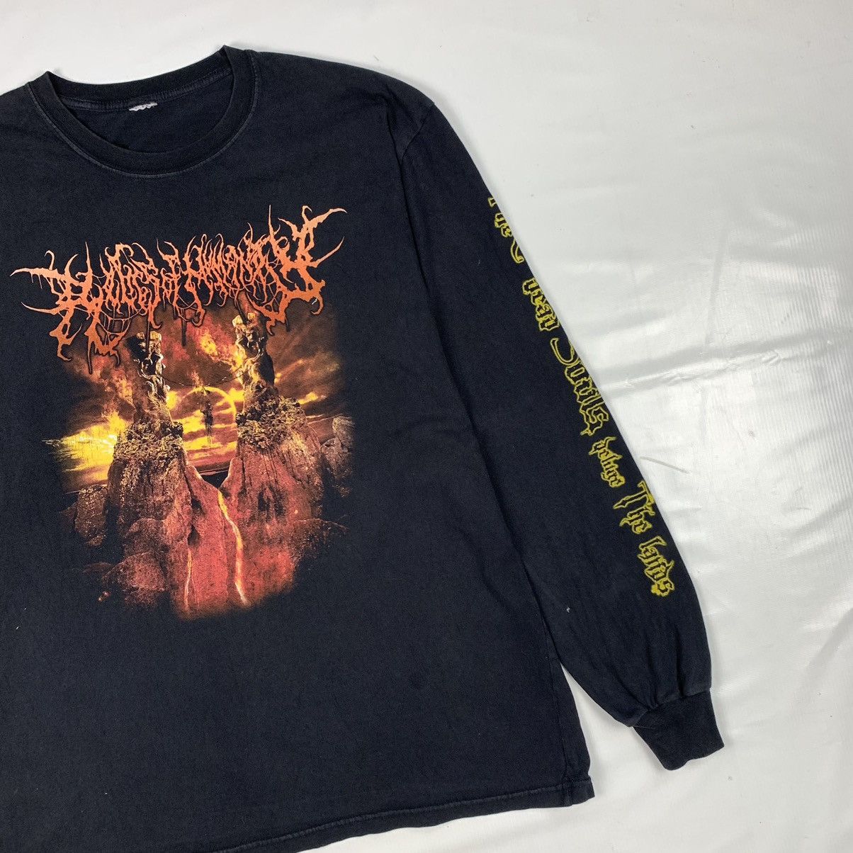 Band Tees Vintage The Rivers Of Dead Souls Metal Band Shirt Size US XL / EU 56 / 4 - 5 Thumbnail