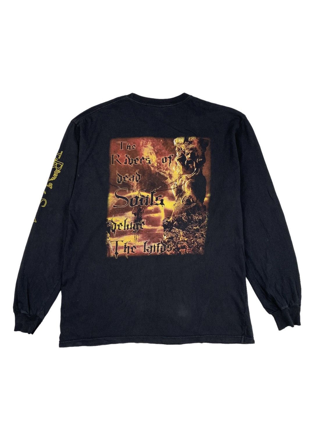 Band Tees Vintage The Rivers Of Dead Souls Metal Band Shirt Size US XL / EU 56 / 4 - 1 Thumbnail