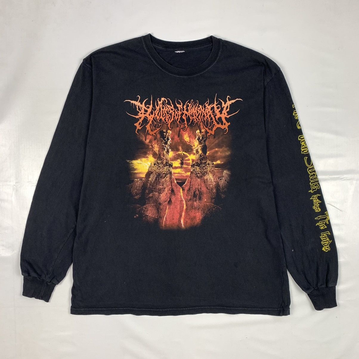 Band Tees Vintage The Rivers Of Dead Souls Metal Band Shirt Size US XL / EU 56 / 4 - 3 Thumbnail