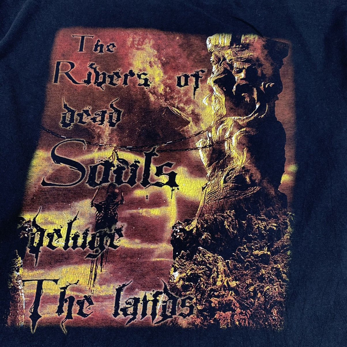 Band Tees Vintage The Rivers Of Dead Souls Metal Band Shirt Size US XL / EU 56 / 4 - 2 Thumbnail