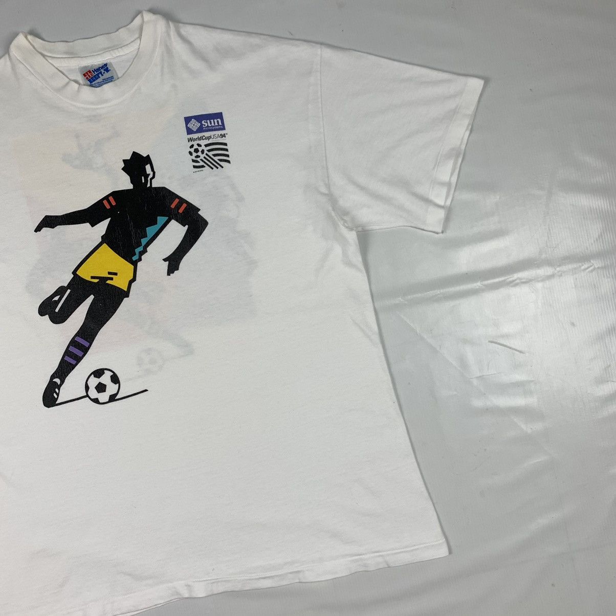 Vintage Vintage 1994 Fifa World Cup USA Shirt Size US L / EU 52-54 / 3 - 3 Thumbnail