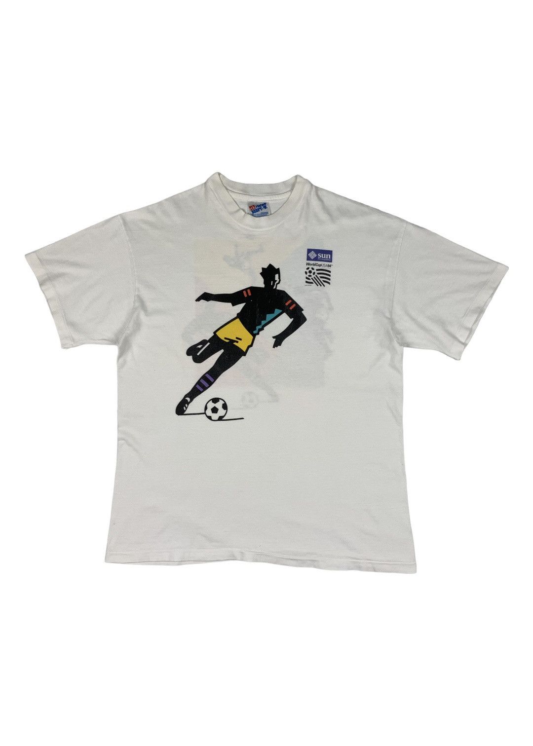 Vintage Vintage 1994 Fifa World Cup USA Shirt Size US L / EU 52-54 / 3 - 1 Thumbnail