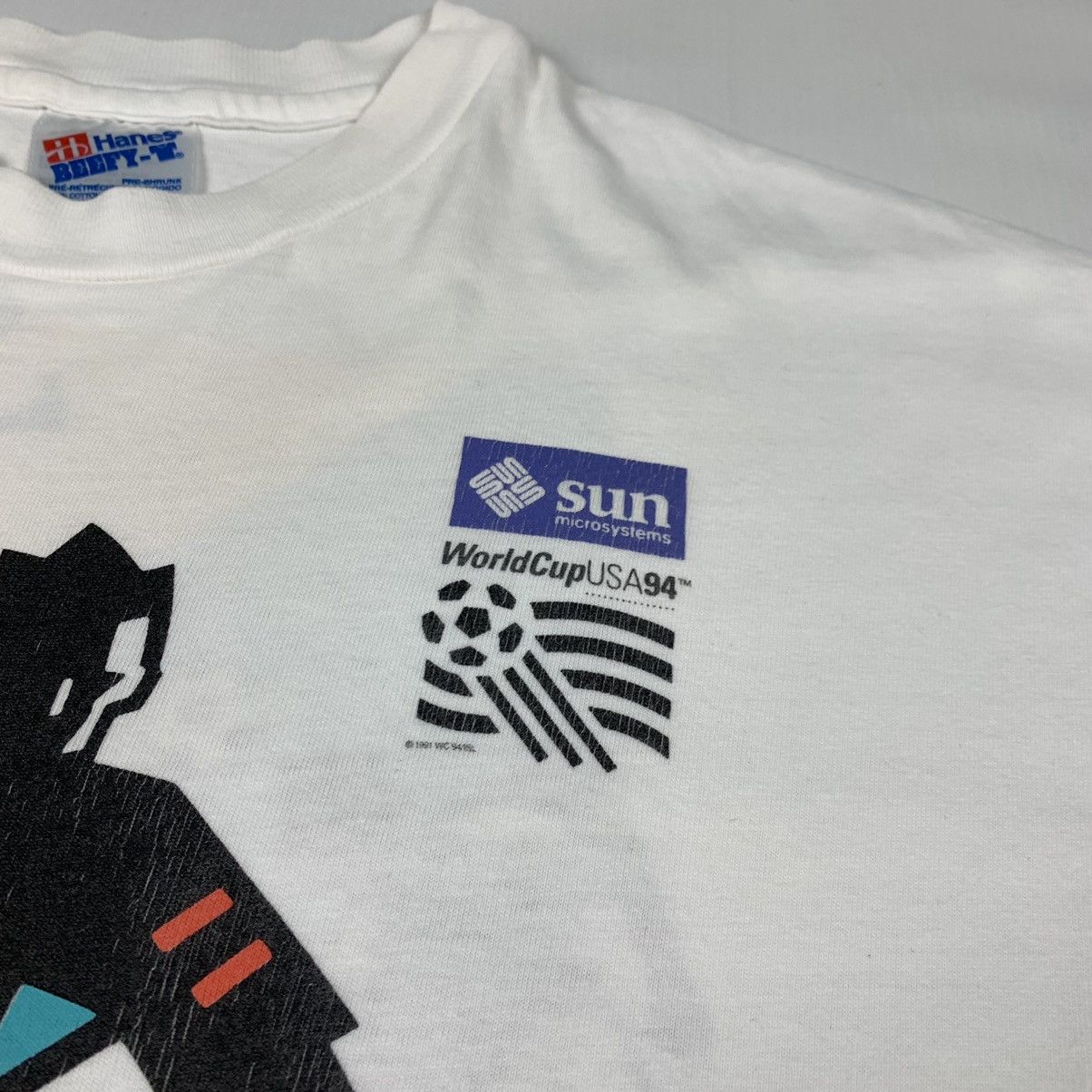 Vintage Vintage 1994 Fifa World Cup USA Shirt Size US L / EU 52-54 / 3 - 5 Thumbnail