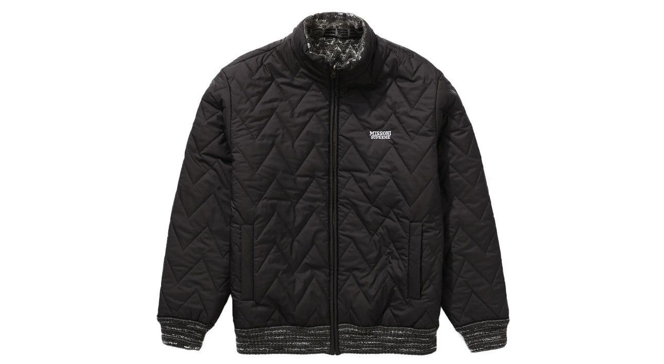 Missoni × Supreme Supreme Missoni Reversible Knit Jacket Black NEW Size US S / EU 44-46 / 1 - 9 Thumbnail