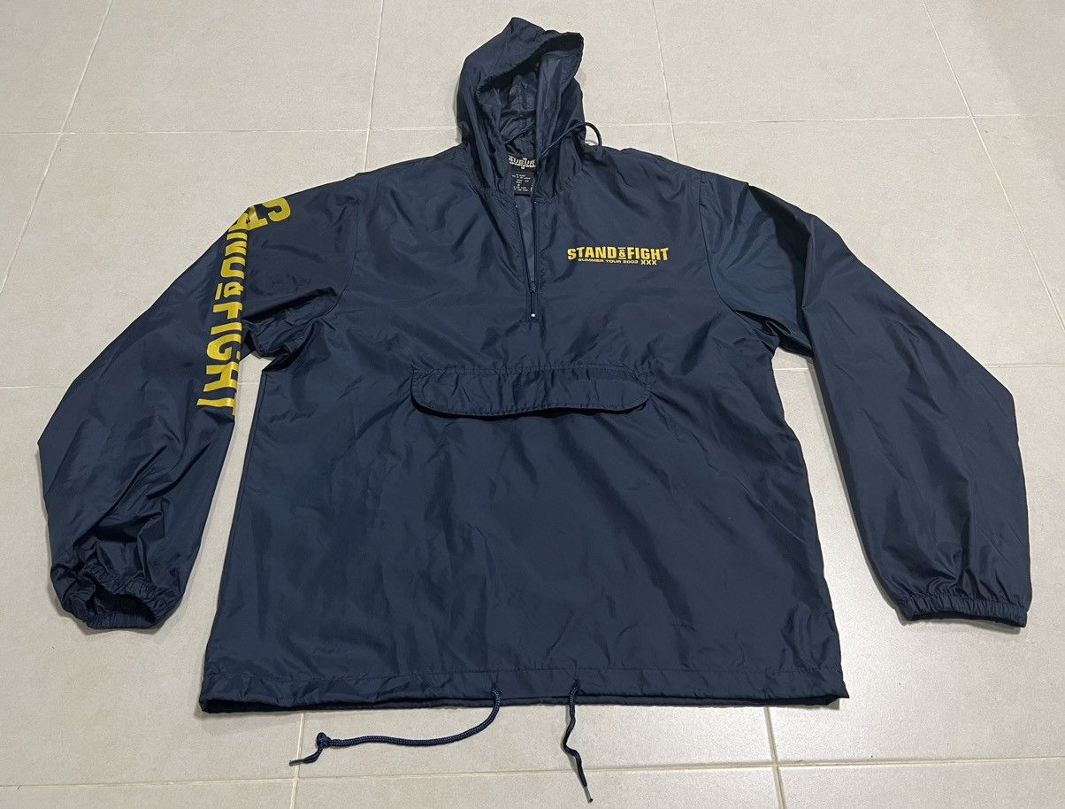 Vtg Stand & fight Windbreaker Jacket madball champion
