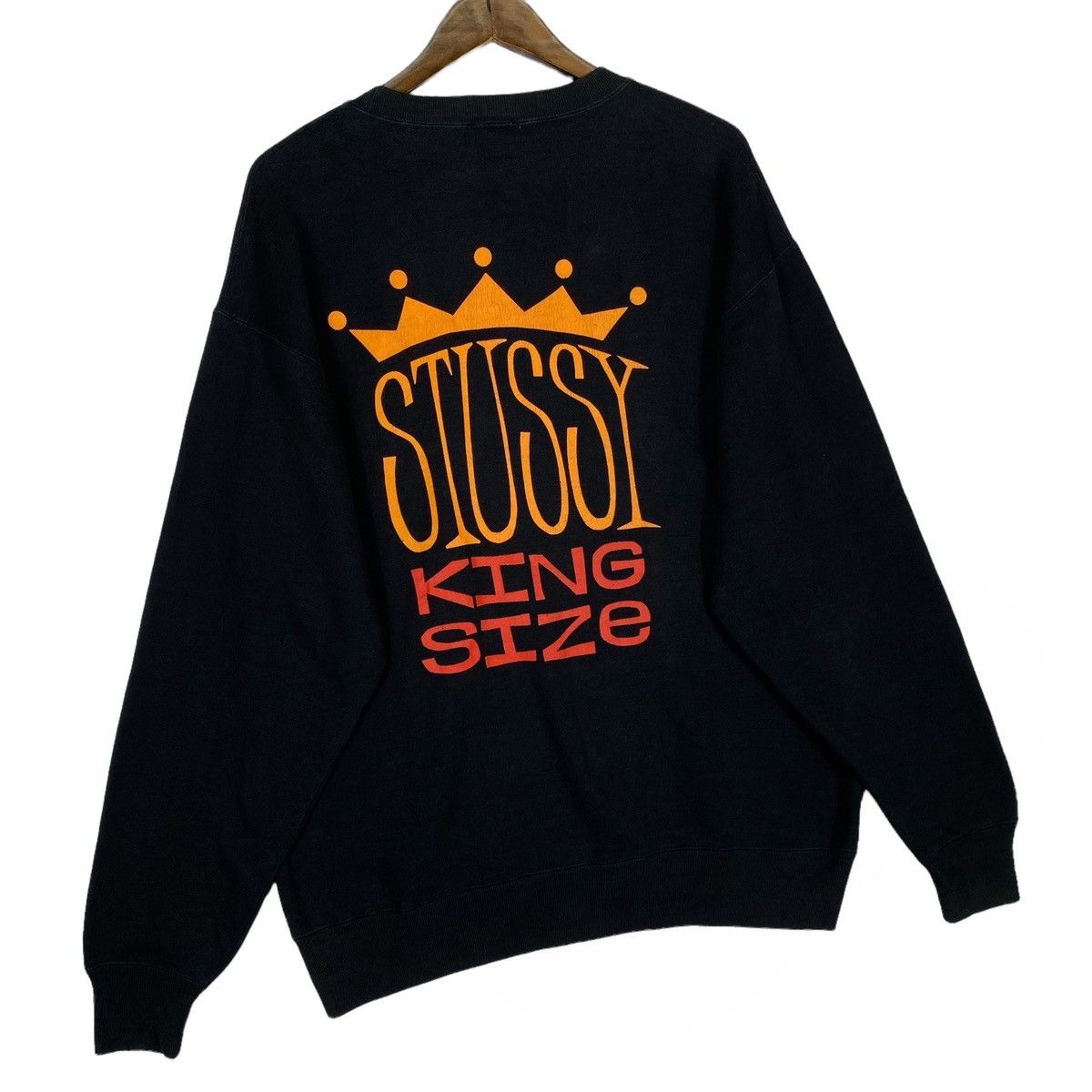 Stussy × Vintage Vintage 80s Stussy King Size Sweatshirt Size US M / EU 48-50 / 2 - 7 Thumbnail