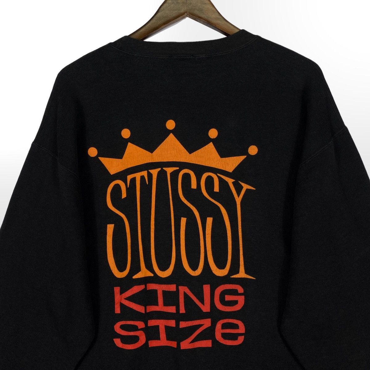 Stussy × Vintage Vintage 80s Stussy King Size Sweatshirt Size US M / EU 48-50 / 2 - 9 Thumbnail