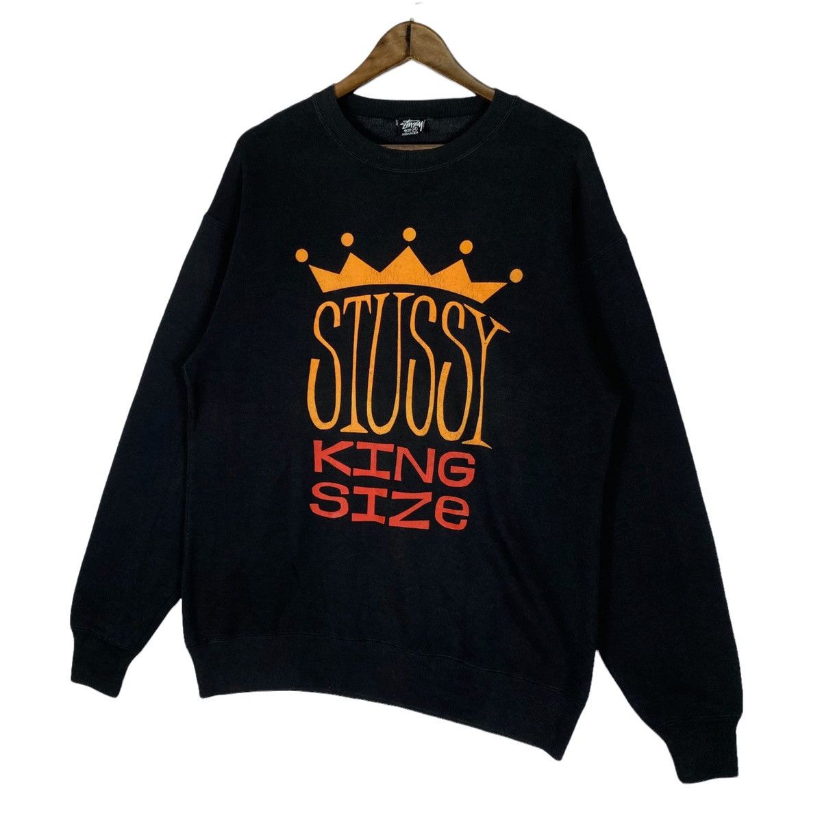 Stussy × Vintage Vintage 80s Stussy King Size Sweatshirt Size US M / EU 48-50 / 2 - 4 Thumbnail