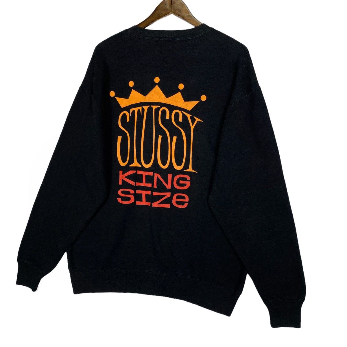 Stussy × Vintage Vintage 80s Stussy King Size Sweatshirt Size US M / EU 48-50 / 2 - 6 Thumbnail