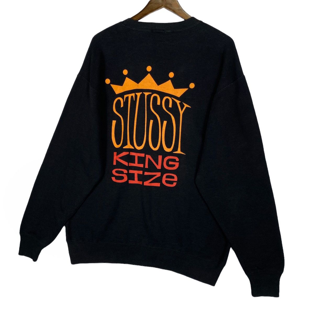 Stussy × Vintage Vintage 80s Stussy King Size Sweatshirt Size US M / EU 48-50 / 2 - 8 Thumbnail