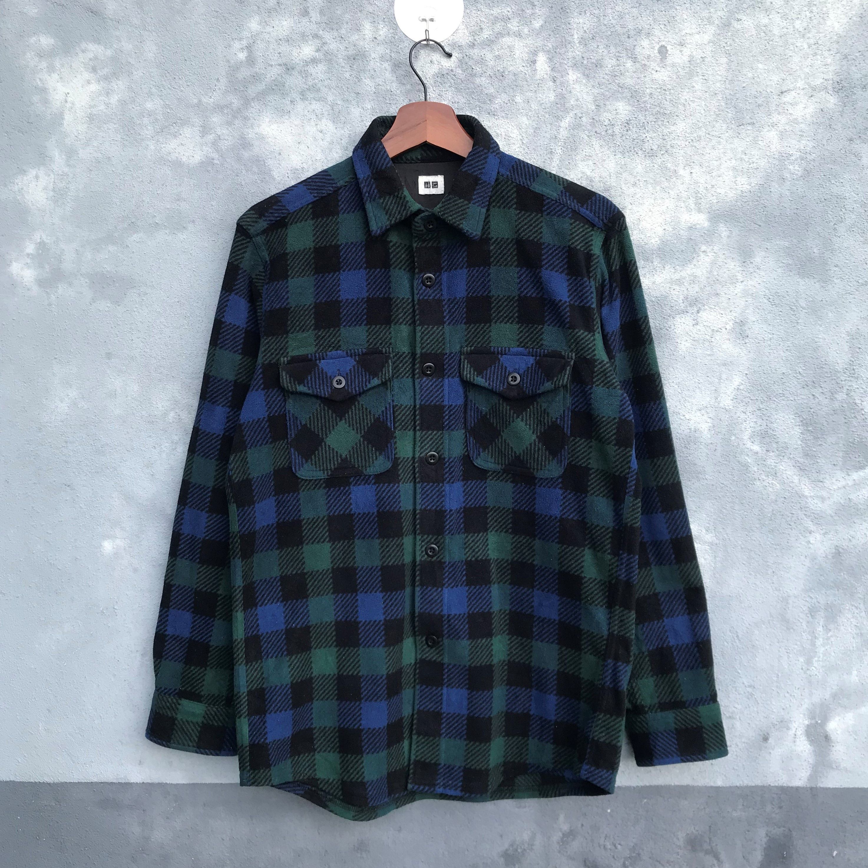 Grunge flannel checkered by uniqlo