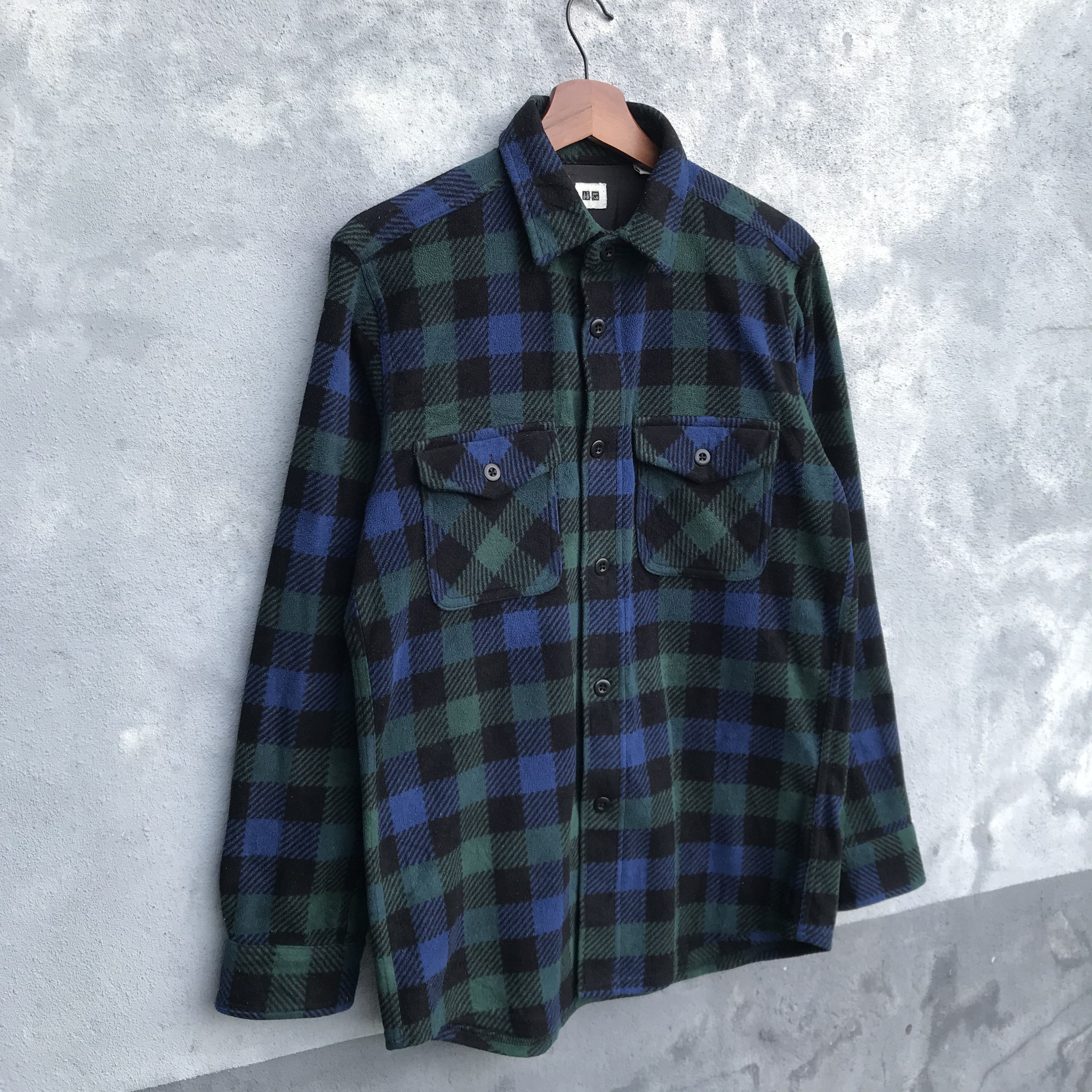 Flannel Grunge flannel checkered by uniqlo Size US M / EU 48-50 / 2 - 2 Thumbnail