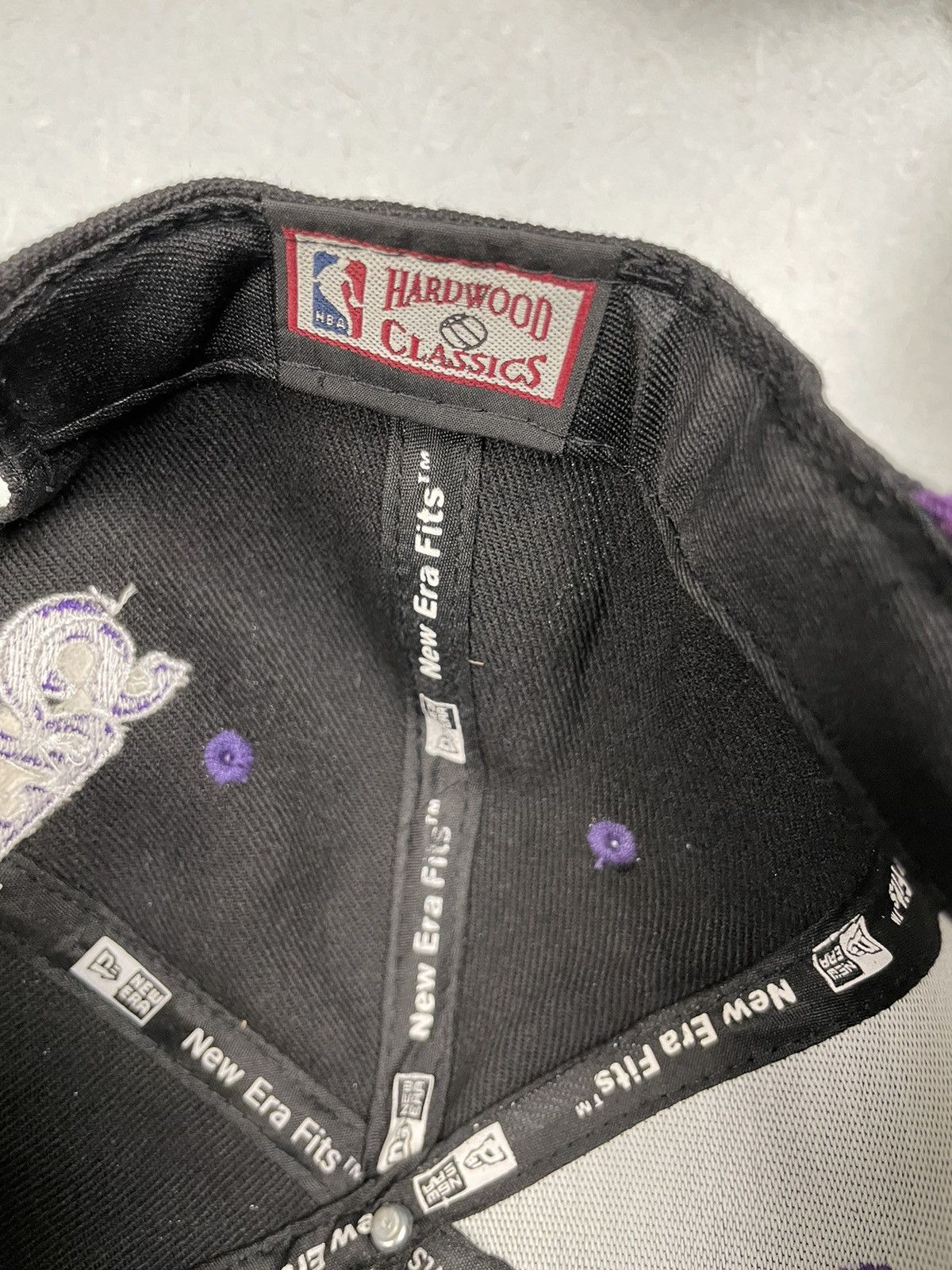 NBA × New Era Lakers Embroidered Logo & Logo Underbrim Snapback Hat Size ONE SIZE - 8 Thumbnail