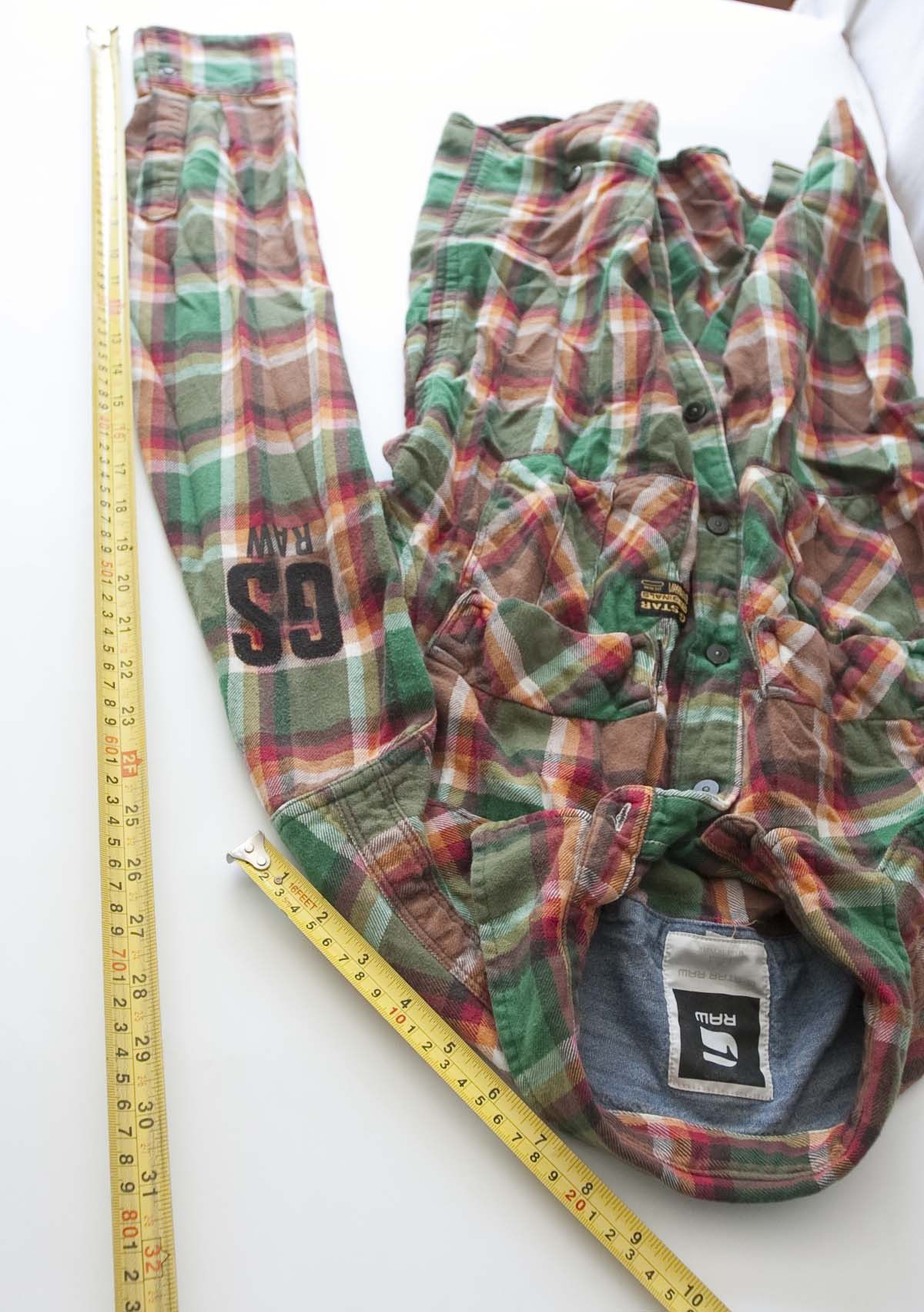G-Star G Star Raw Shirt Flannel Plaid Size M Size US M / EU 48-50 / 2 - 7 Thumbnail