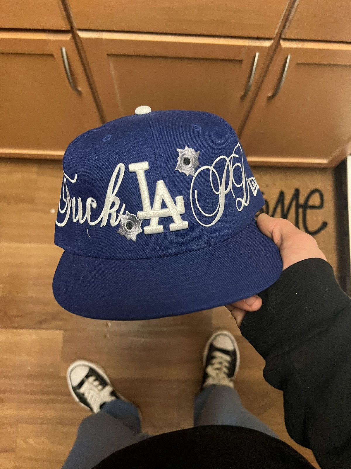 Other heavens x URLA fuck LA PD hat | Grailed