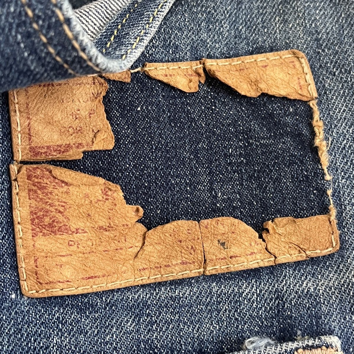 Edwin × Vintage Vintage Edwin Overalls Carpenter Workers Size US 30 / EU 46 - 17 Thumbnail