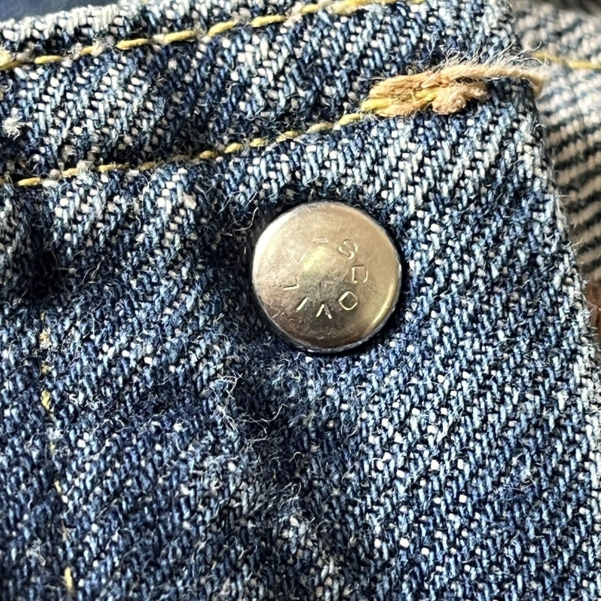 Edwin × Vintage Vintage Edwin Overalls Carpenter Workers Size US 30 / EU 46 - 11 Thumbnail
