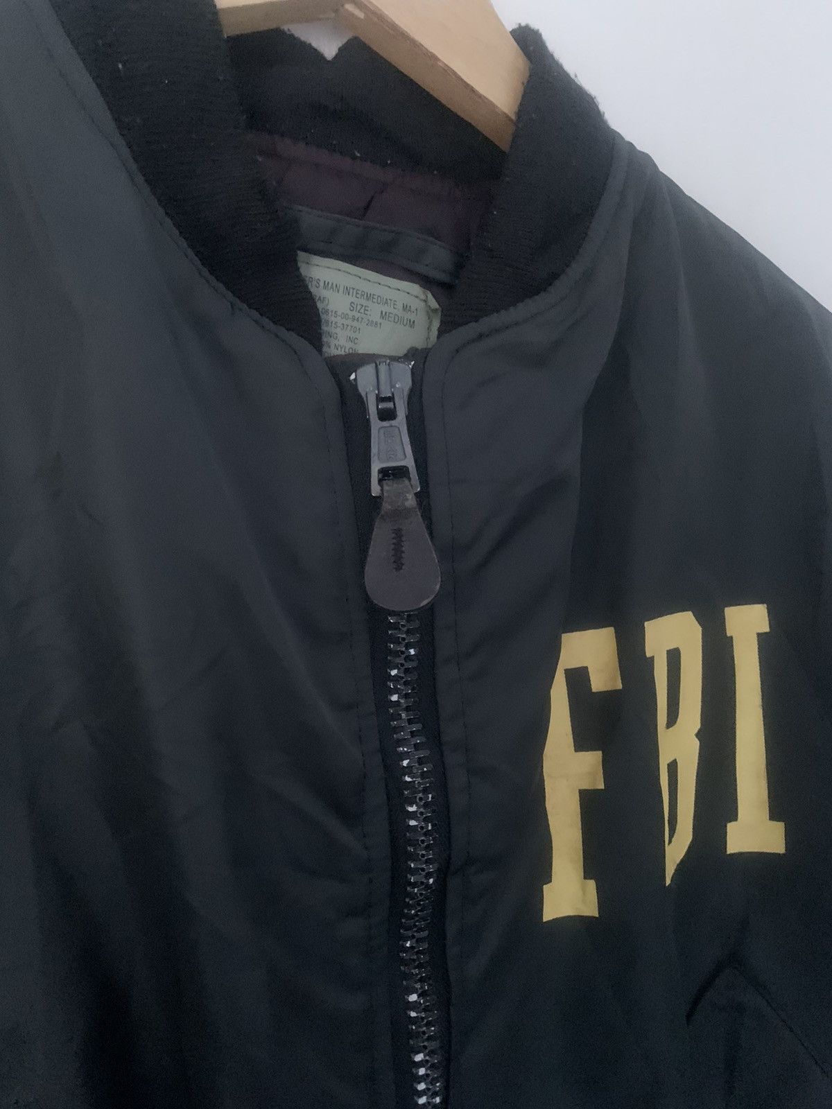 Hope × Vintage Vintage Hope Mfg FBI Bomber Flight Jacket Size US M / EU 48-50 / 2 - 12 Thumbnail