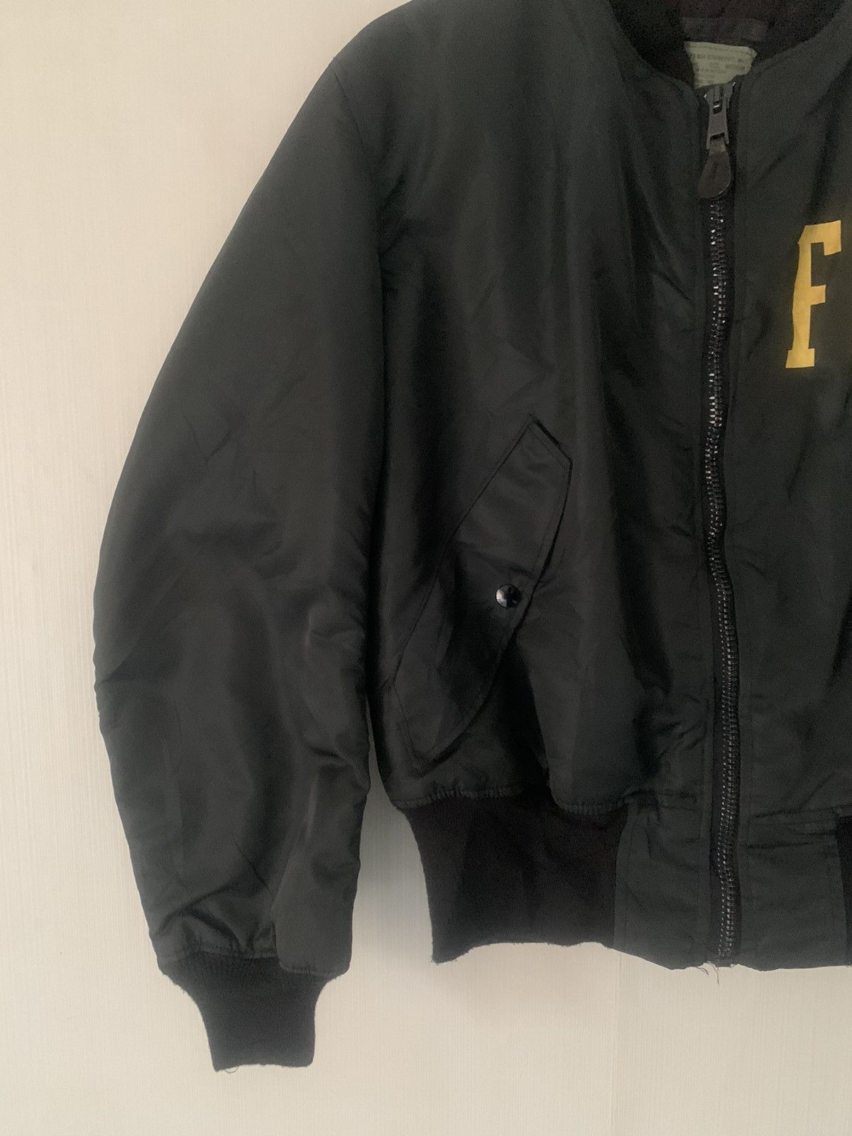 Hope × Vintage Vintage Hope Mfg FBI Bomber Flight Jacket Size US M / EU 48-50 / 2 - 7 Thumbnail