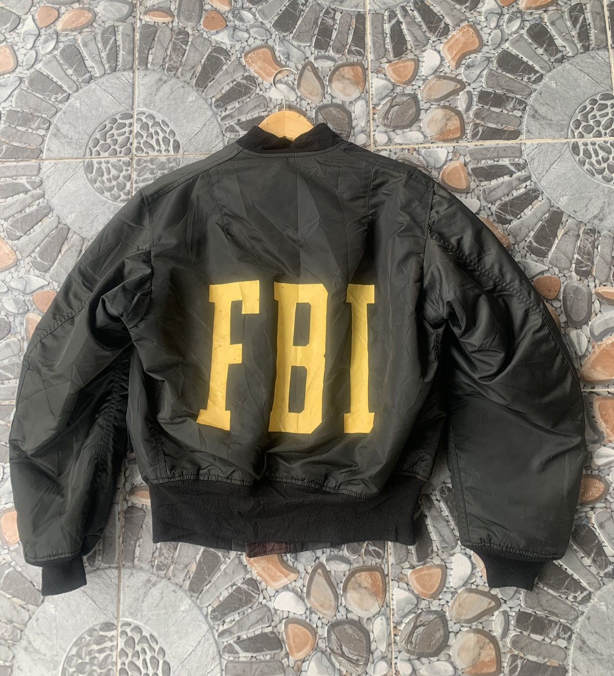 Hope × Vintage Vintage Hope Mfg FBI Bomber Flight Jacket Size US M / EU 48-50 / 2 - 2 Thumbnail