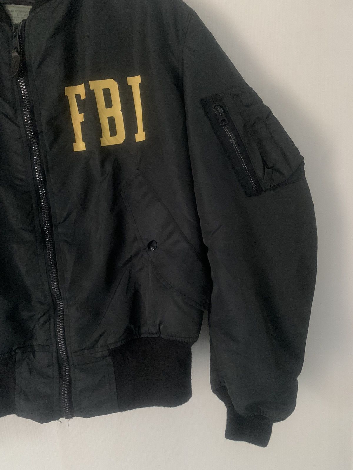 Hope × Vintage Vintage Hope Mfg FBI Bomber Flight Jacket Size US M / EU 48-50 / 2 - 8 Thumbnail