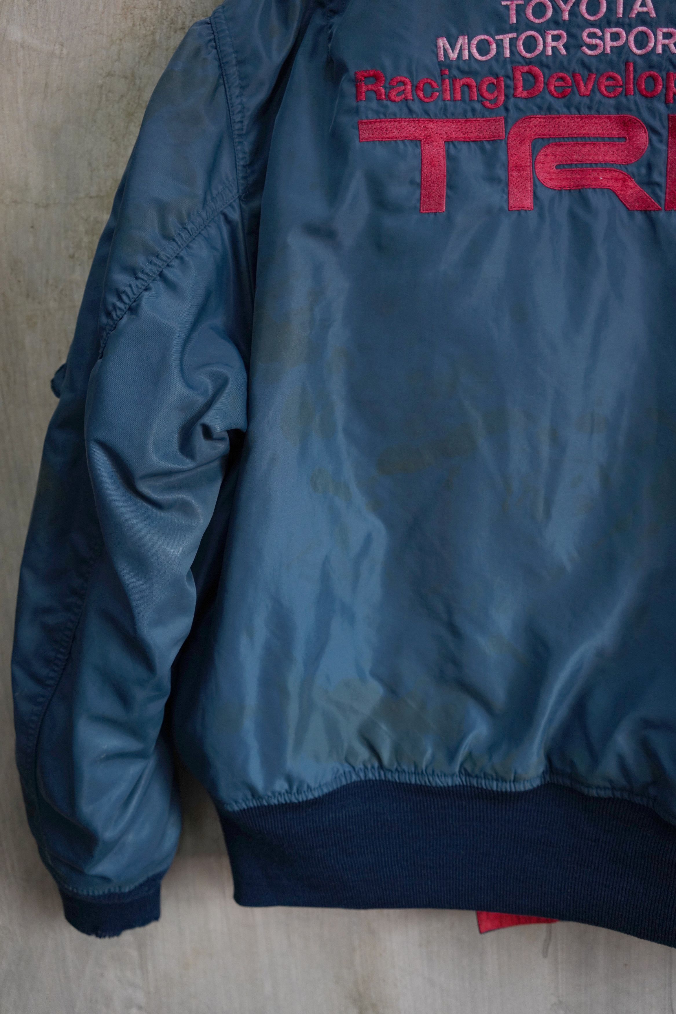 Vintage 🔥RARE🔥 Vintage Toyota TRD Bomber Jacket Size US L / EU 52-54 / 3 - 8 Thumbnail