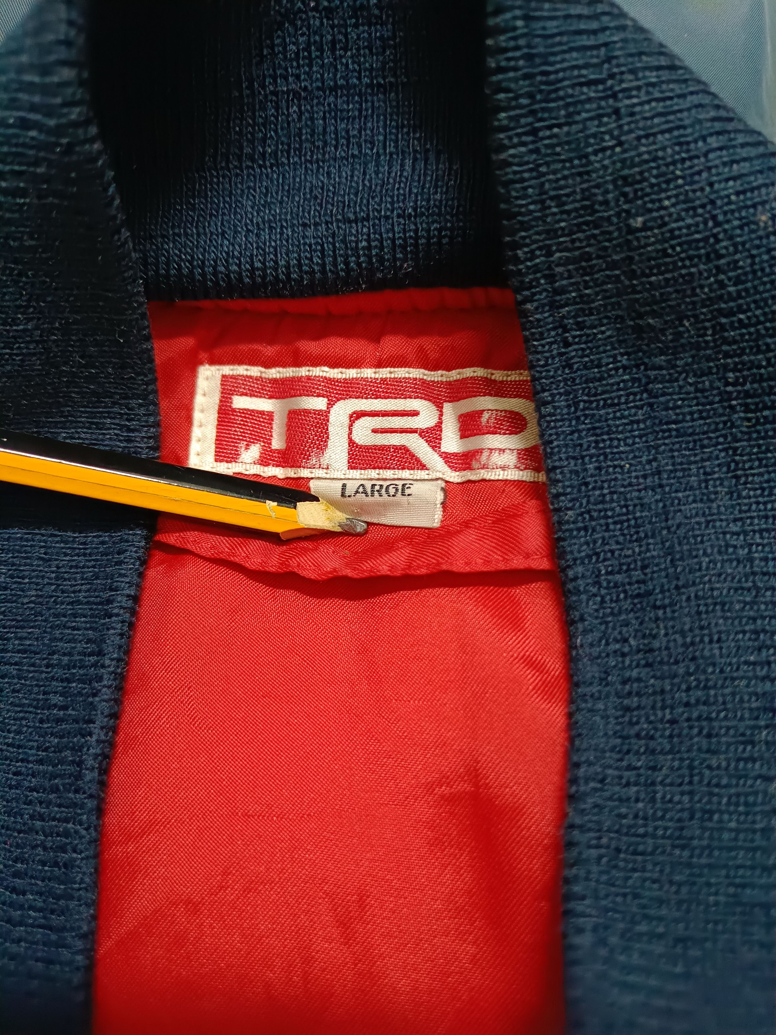 Vintage 🔥RARE🔥 Vintage Toyota TRD Bomber Jacket Size US L / EU 52-54 / 3 - 12 Thumbnail