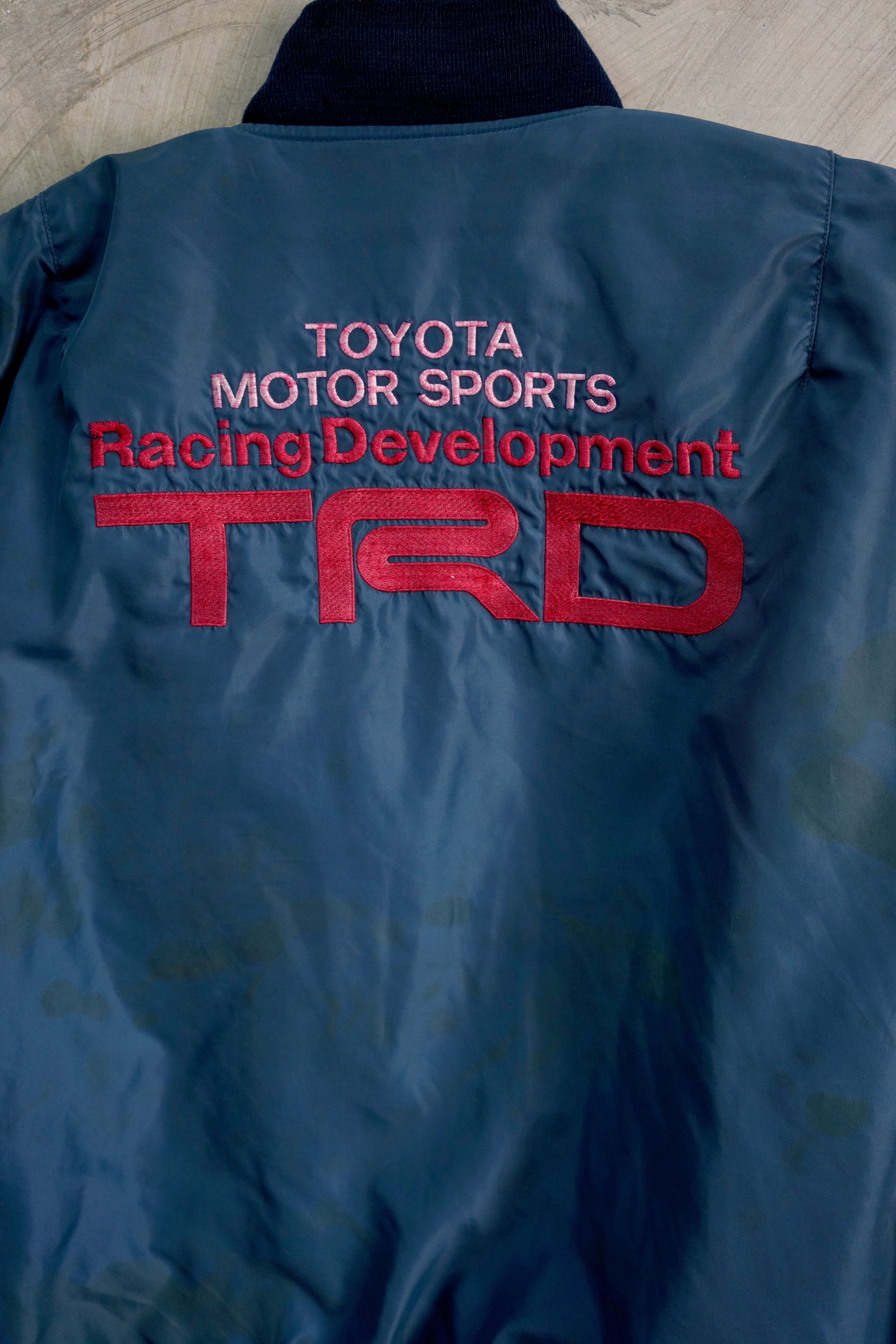 Vintage 🔥RARE🔥 Vintage Toyota TRD Bomber Jacket Size US L / EU 52-54 / 3 - 1 Thumbnail