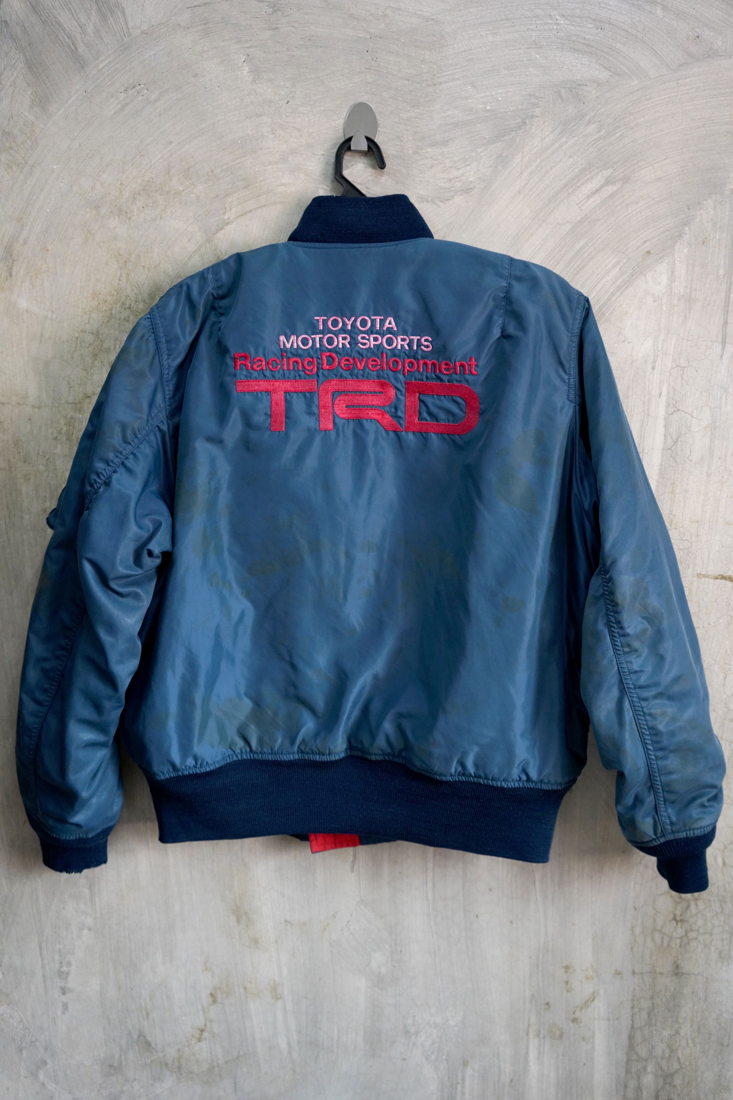 Vintage 🔥RARE🔥 Vintage Toyota TRD Bomber Jacket Size US L / EU 52-54 / 3 - 5 Thumbnail
