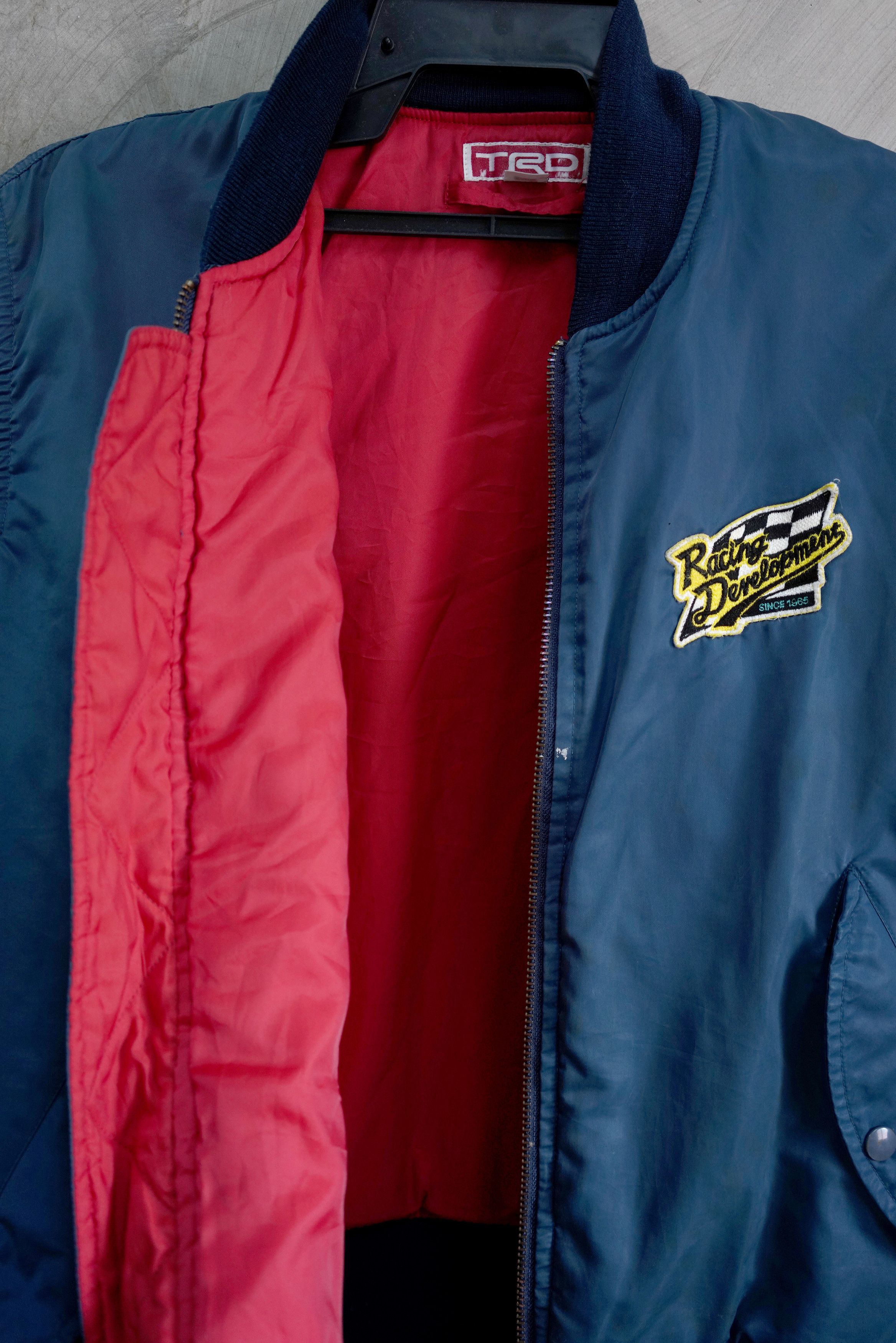 Vintage 🔥RARE🔥 Vintage Toyota TRD Bomber Jacket Size US L / EU 52-54 / 3 - 11 Thumbnail