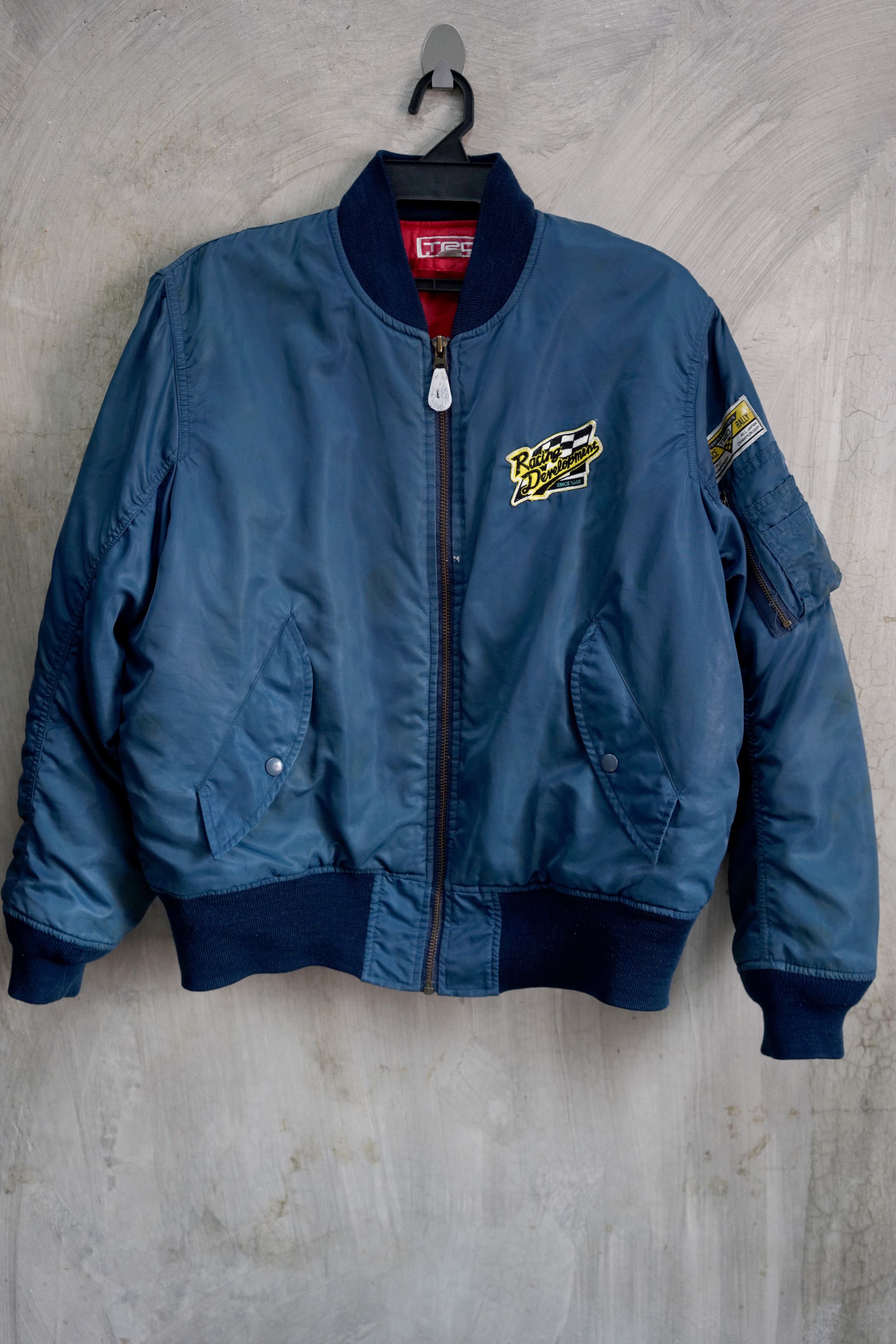Vintage 🔥RARE🔥 Vintage Toyota TRD Bomber Jacket Size US L / EU 52-54 / 3 - 2 Thumbnail