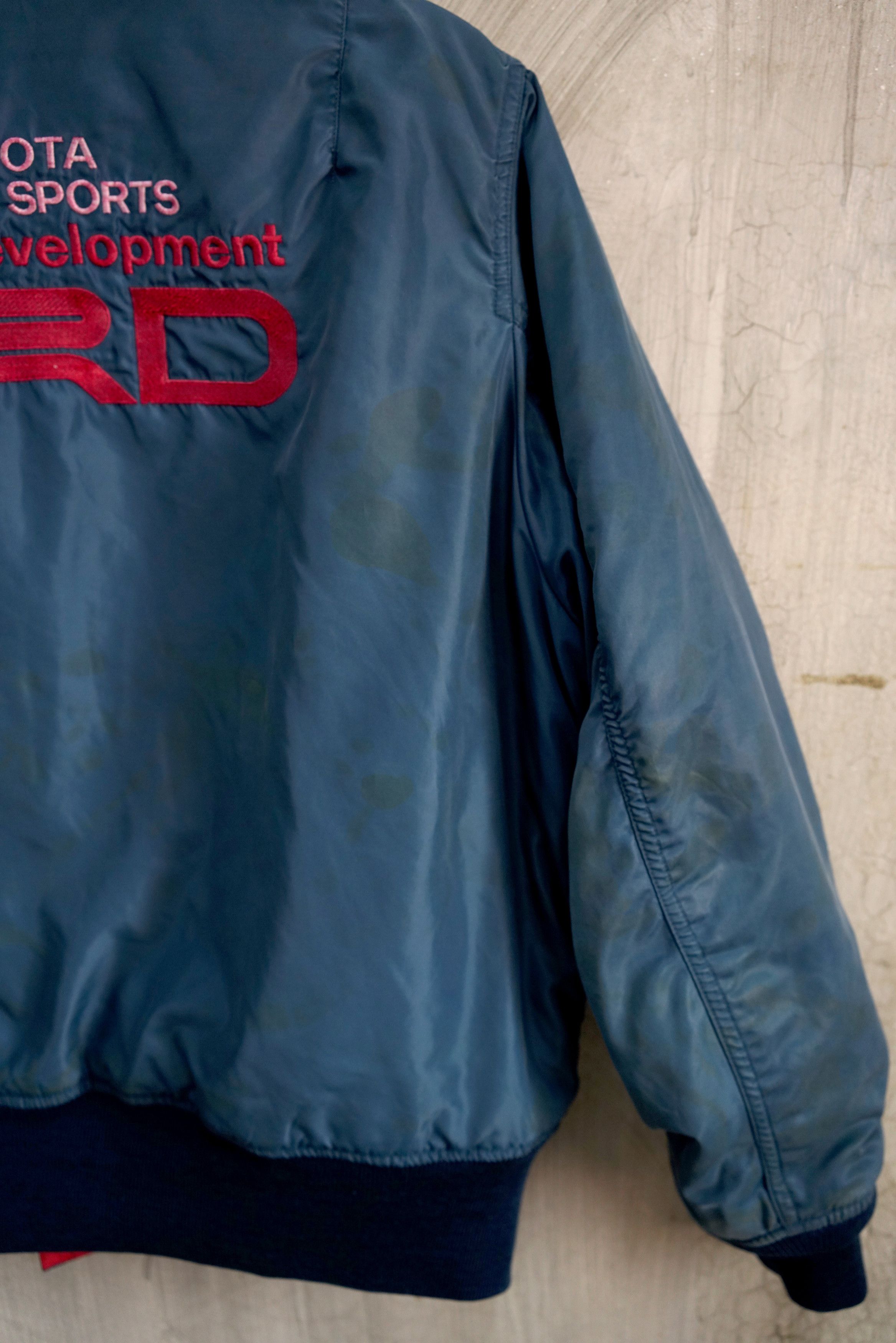 Vintage 🔥RARE🔥 Vintage Toyota TRD Bomber Jacket Size US L / EU 52-54 / 3 - 9 Thumbnail