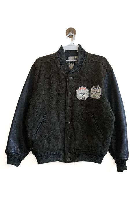 Vintage Vintage Leather Sleeves Versity Jacket #22051201 Size US M / EU 48-50 / 2 - 1 Thumbnail