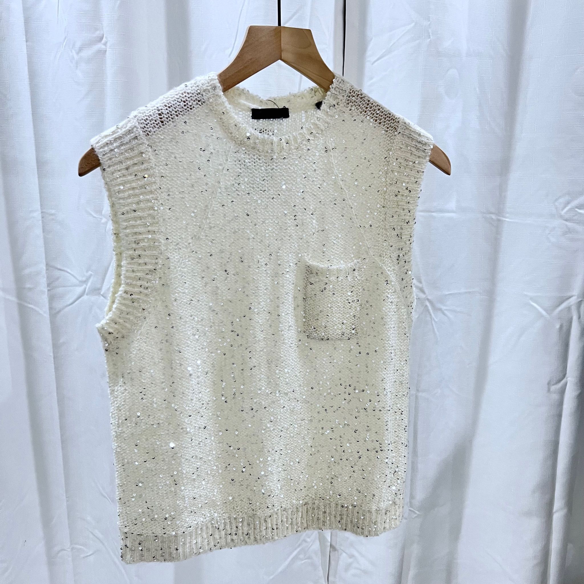 ATM Collection Anthony Thomas Melillo Wool Sweater Vest