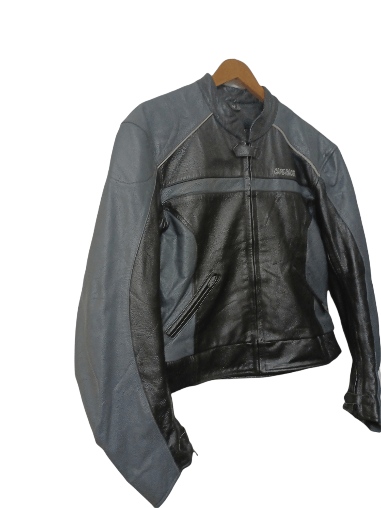 Other Cafe Racer Collection Leather Jacket Size US M / EU 48-50 / 2 - 2 Thumbnail