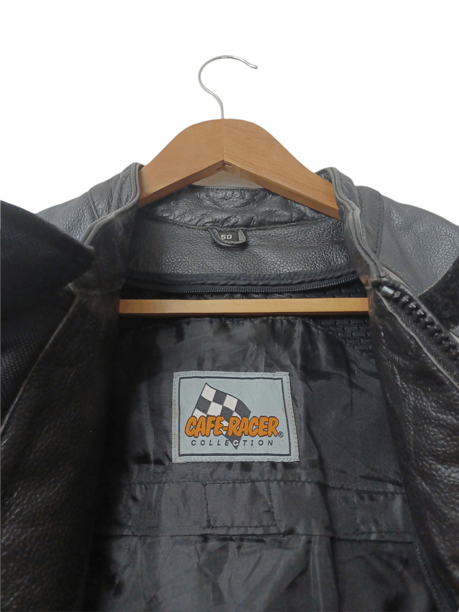 Other Cafe Racer Collection Leather Jacket Size US M / EU 48-50 / 2 - 5 Thumbnail