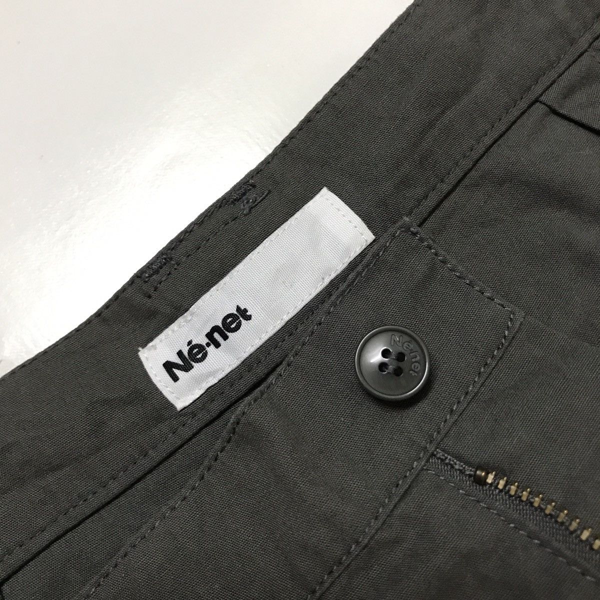 Issey Miyake × Ne-Net Issey Miyake Ne-Net Camel Embellished Wide Pants Size US 30 / EU 46 - 6 Thumbnail