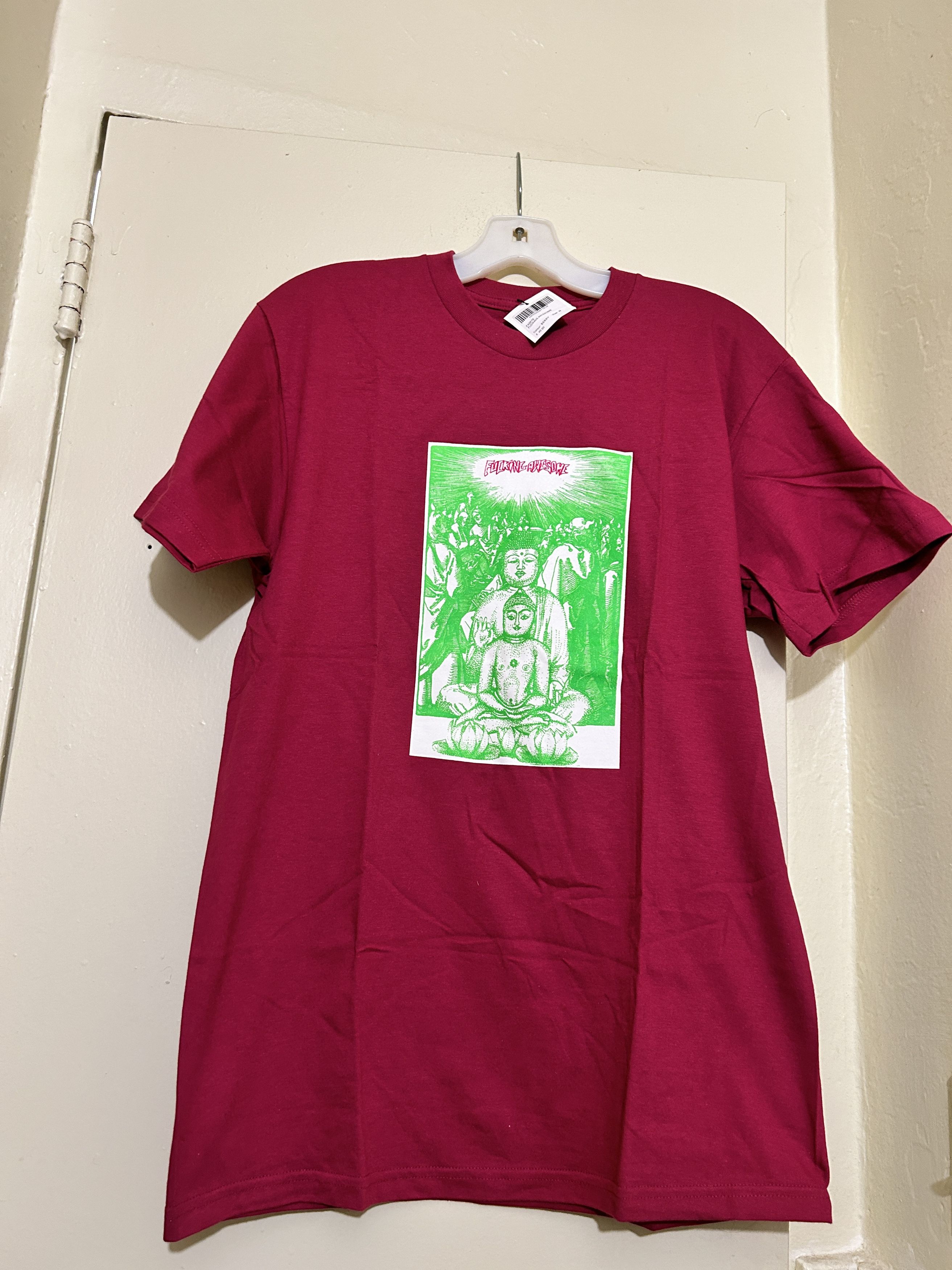 Fucking Awesome fucking awesome buddha berry tee Size US M / EU 48-50 / 2 - 1 Thumbnail