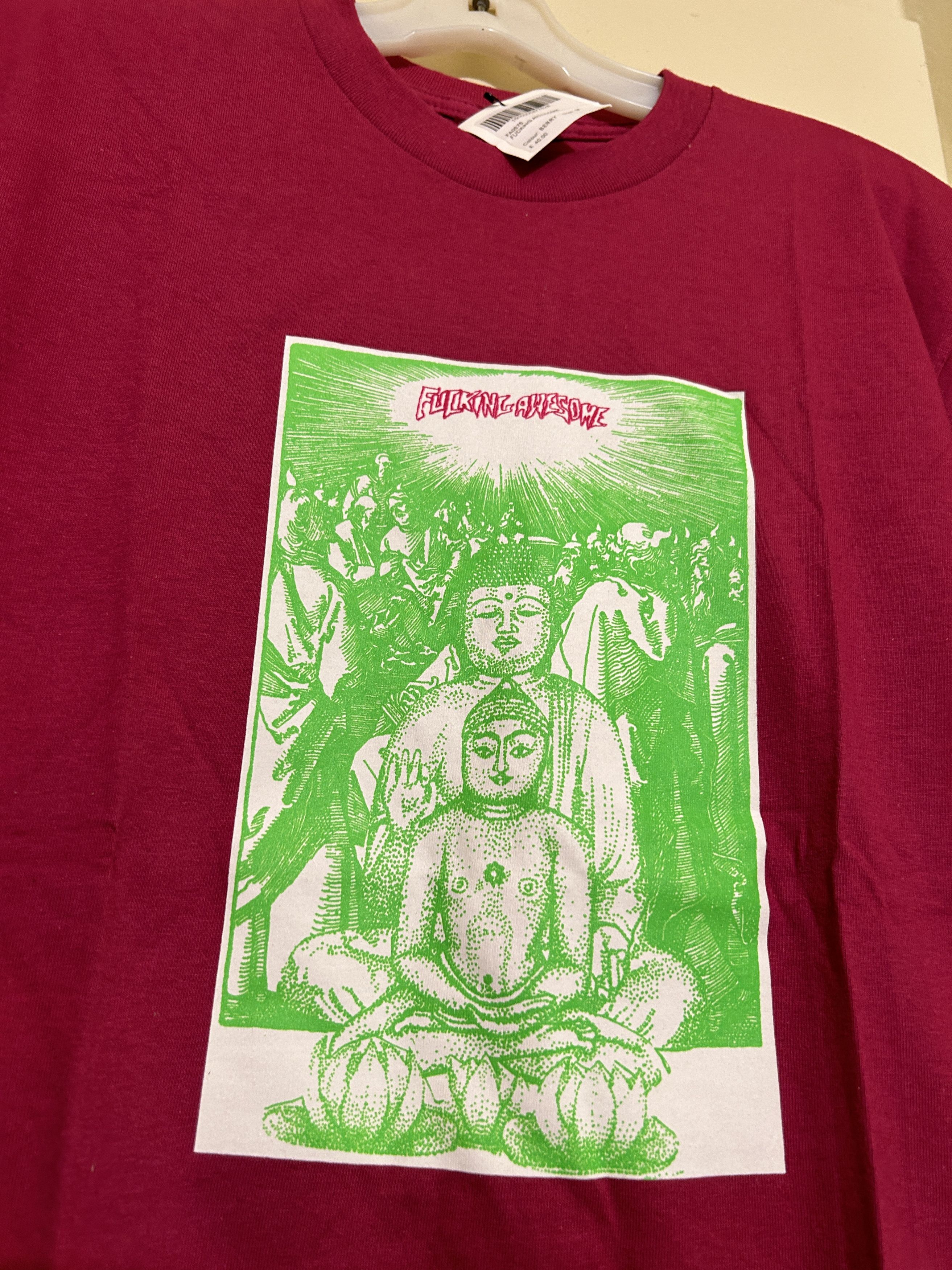 Fucking Awesome fucking awesome buddha berry tee Size US M / EU 48-50 / 2 - 2 Thumbnail